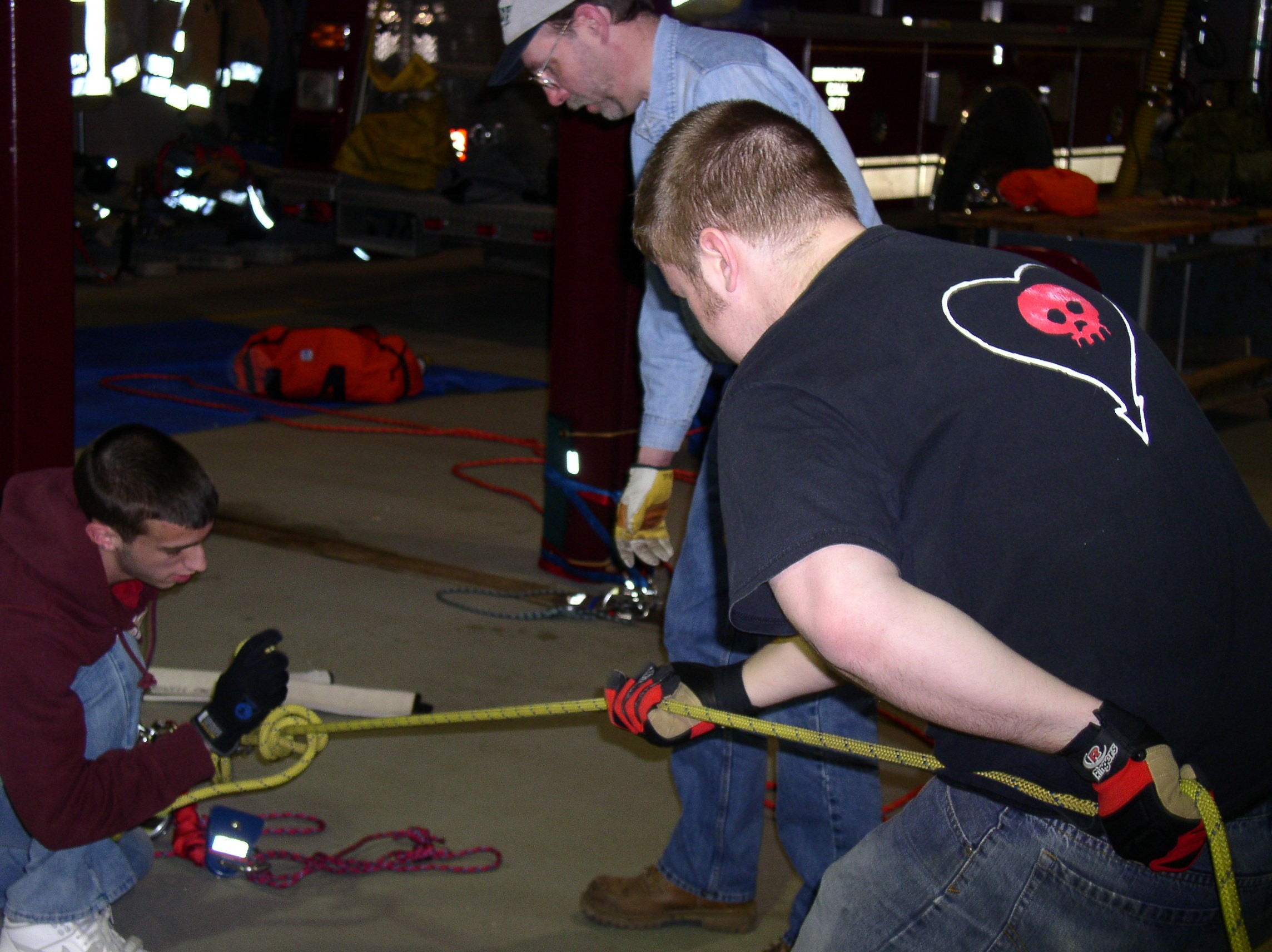 03-16-05  Training - Rope Rescue